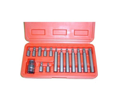 Nstavce torx 15 ks , C.V.